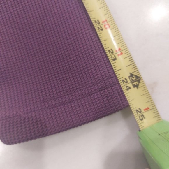 IZOD PERFORMX Purple Stretch Activewear Knit Zip Fleece Lined Jacket Size M - Picture 9 of 9